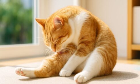 猫が毛を舐めすぎる・自分でむしるのはなぜ？5つの原因と見落とせないサイン