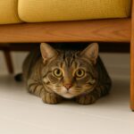 猫が家の中で隠れるのはなぜ?急に出てこなくなったときに考えたい理由と対処法