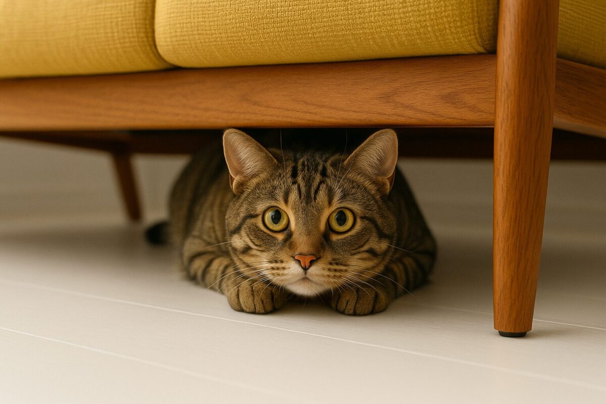 猫が家の中で隠れるのはなぜ？急に出てこなくなったときに考えたい理由と対処法