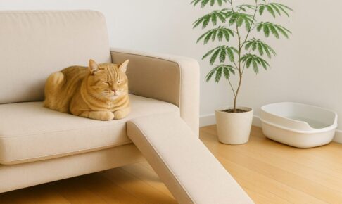高齢猫が快適に暮らすための生活環境づくり。バリアフリーで支える“高齢猫ライフ”の工夫