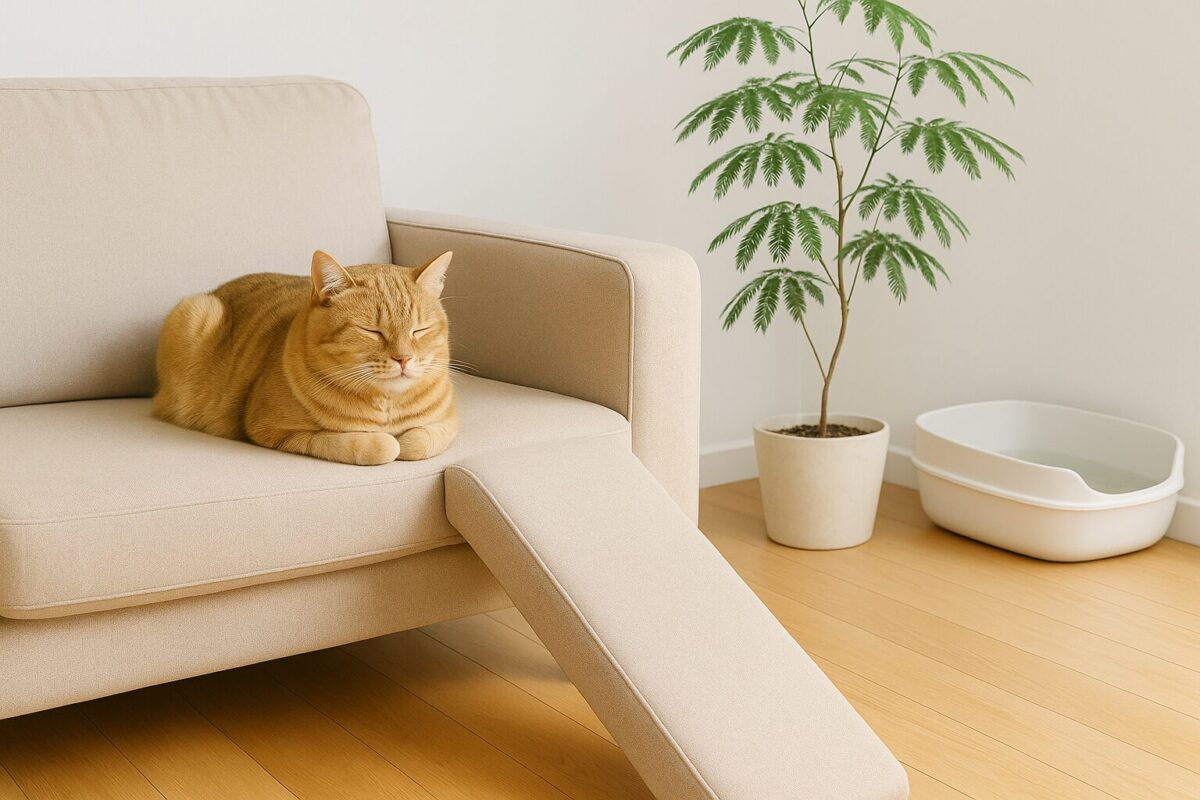 高齢猫が快適に暮らすための生活環境づくり。バリアフリーで支える“高齢猫ライフ”の工夫