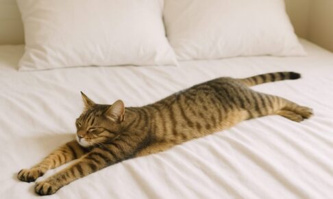 猫の体はなぜあんなに伸びる？柔らかくしなやかな体の秘密とは