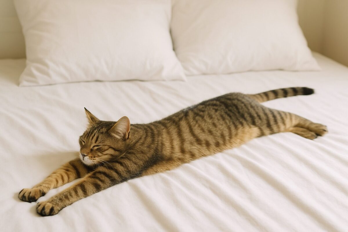 猫の体はなぜあんなに伸びる？柔らかくしなやかな体の秘密とは