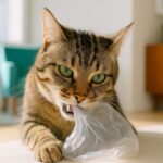 猫がビニールを噛む・食べるのはなぜ？見過ごせない行動の裏に潜むリスクと対処法