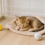 子猫は生後何ヶ月から留守番できる？安心して出かけるための時期と方法、注意点とは