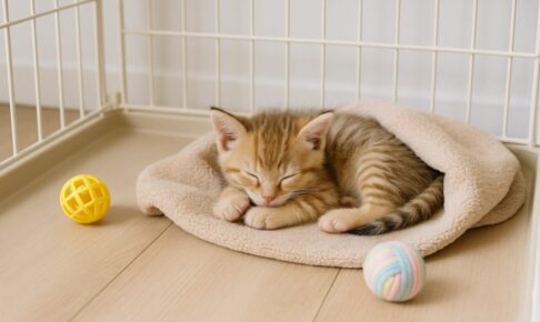 子猫は生後何ヶ月から留守番できる？安心して出かけるための時期と方法、注意点とは