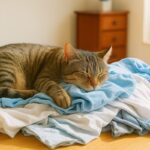 猫が洗濯物にすり寄るのはなぜ？その愛らしい行動に隠された理由と本音