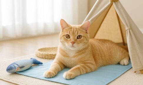 猫が喜ぶひんやり遊び！暑い夏を室内で楽しく安全に過ごす工夫とは？