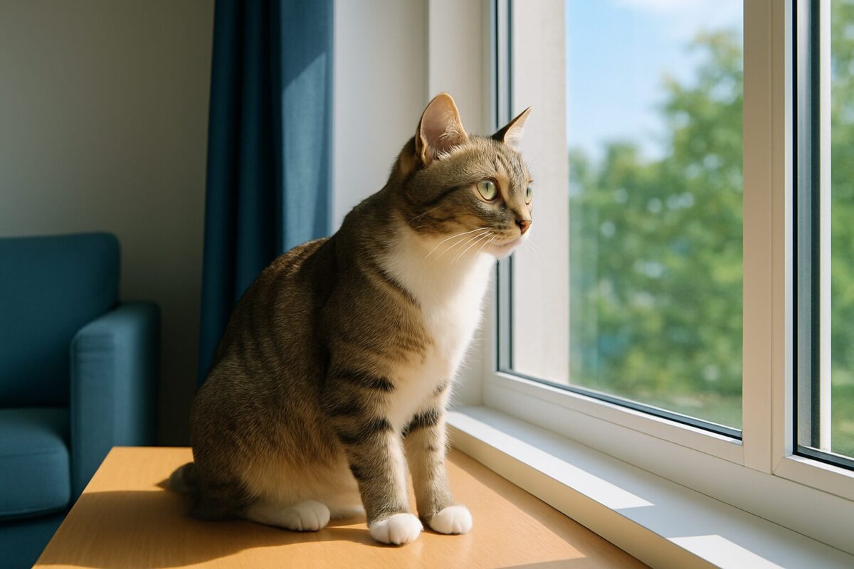 猫が窓の外をじっと見る理由とは？その瞳に映る世界と本音を読み解く