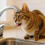 猫が「蛇口の水」を好む理由とは？飲み方のクセに隠れた本能と注意点
