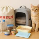 猫の非常持ち出し袋とは？災害時に飼い主が備えるべき準備と心構え