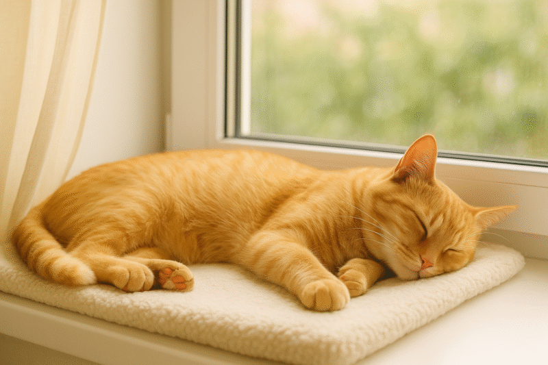 猫がずっと寝ているのは大丈夫?長時間眠る理由と病気との見分け方