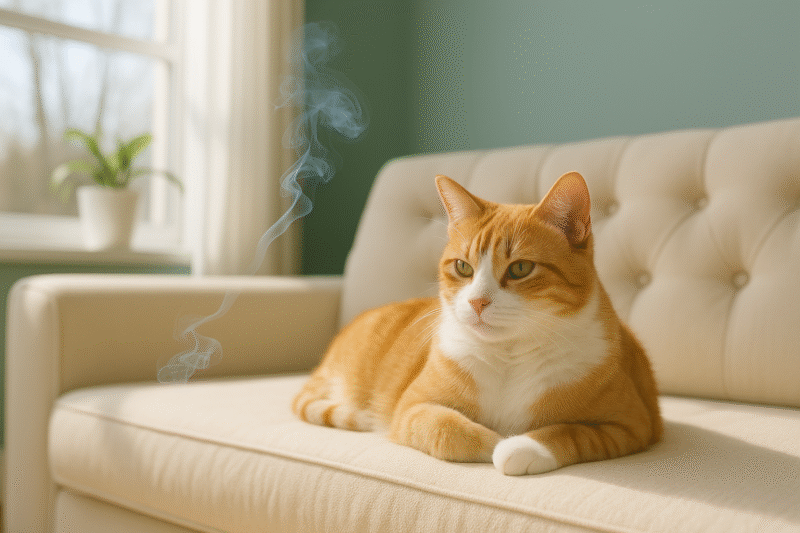 タバコの煙が猫に与える危険性！紙・電子・加熱式タバコが及ぼす悪影響と予防策