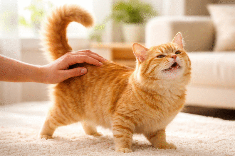 猫はなぜ腰トントンが好き？理由と正しい触り方、注意点を解説