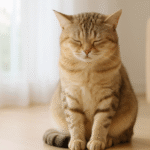 猫が座ったまま寝るのはなぜ？理由と飼い主が知っておくべき対応と注意点